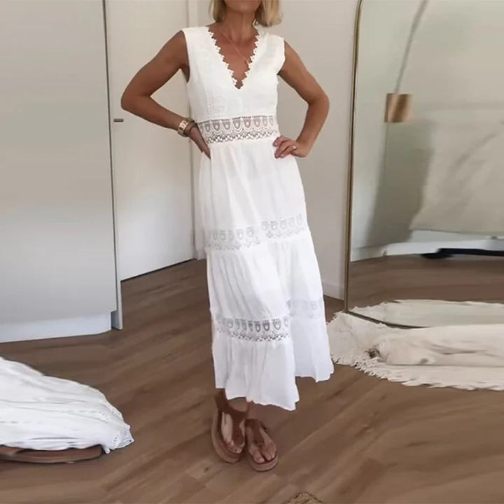 EleganteLuxe™️ - Dámské stylové bavlněné šaty