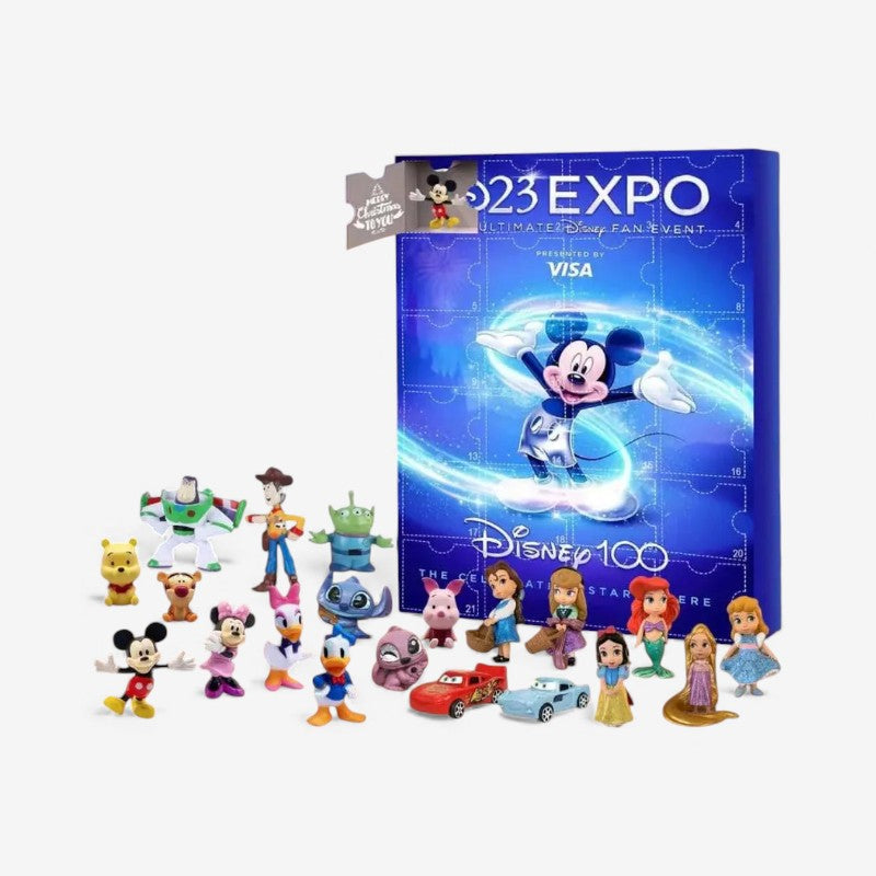 MagicPlay – Świąteczny kalendarz adwentowy Disney Nintendo z figurkami Myszki Miki i Minnie