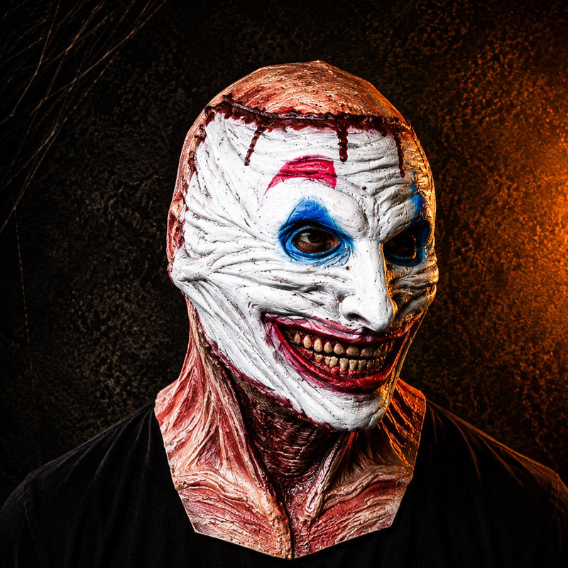 FaceShift - Máscara de terror dupla com design facial amovível