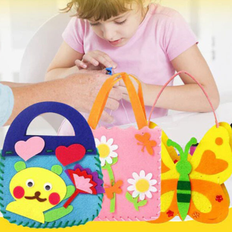FunStitch - DIY kids' bags with easy sewing and gluing