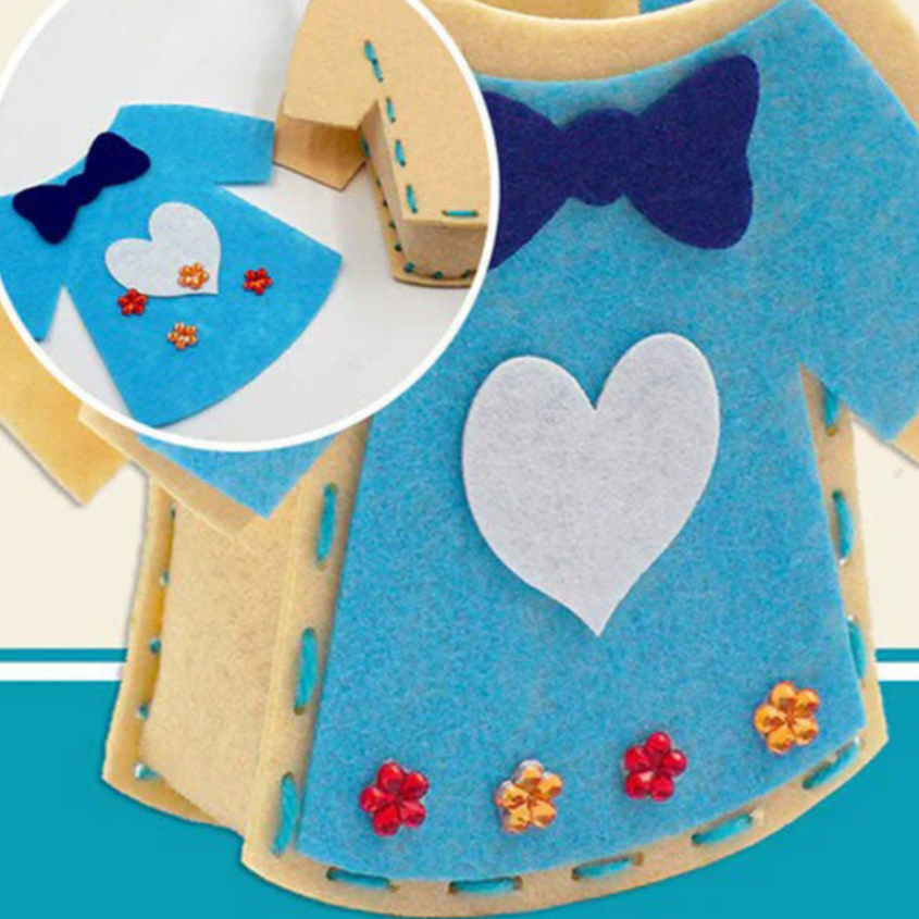 FunStitch - DIY kids' bags with easy sewing and gluing