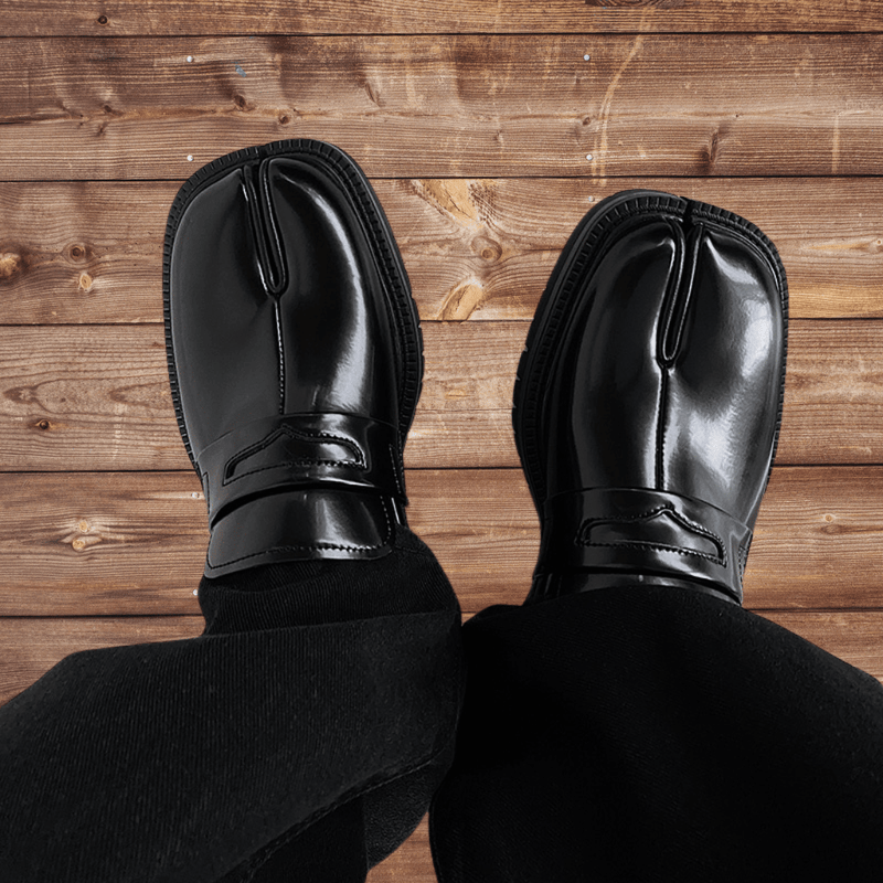 Oliver – Chaussures à bout fendu sans lacets avec semelle épaisse antidérapante | Confort de soutien au quotidien | Faciles à enfiler/enlever pour un usage décontracté