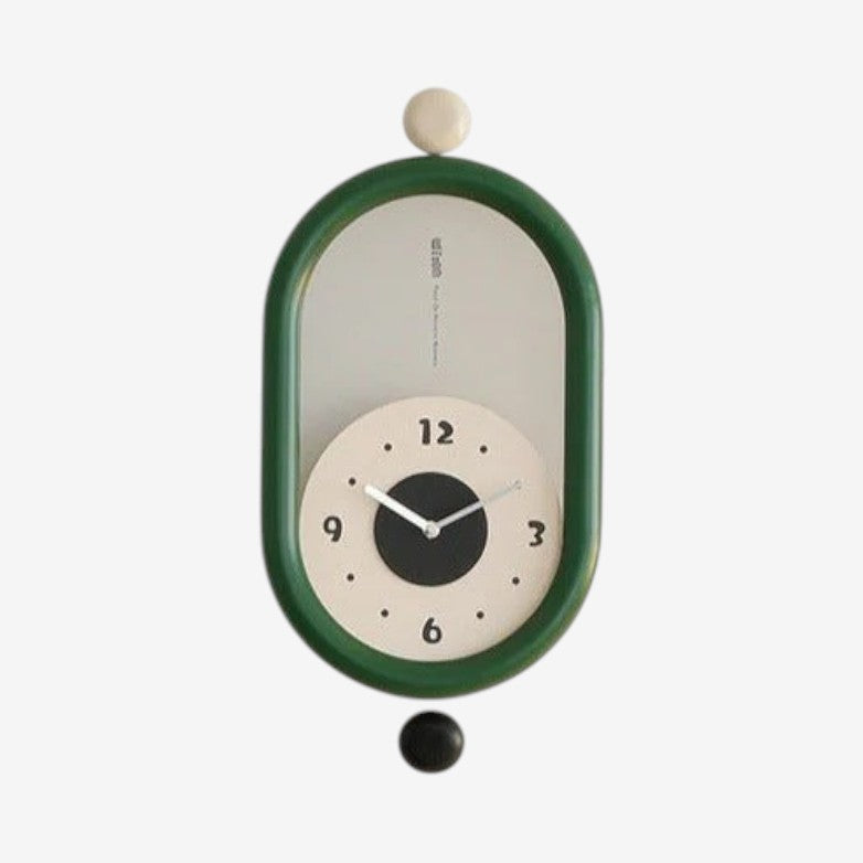 TimeArt – Długi cichy zegar ścienny z designem 3D