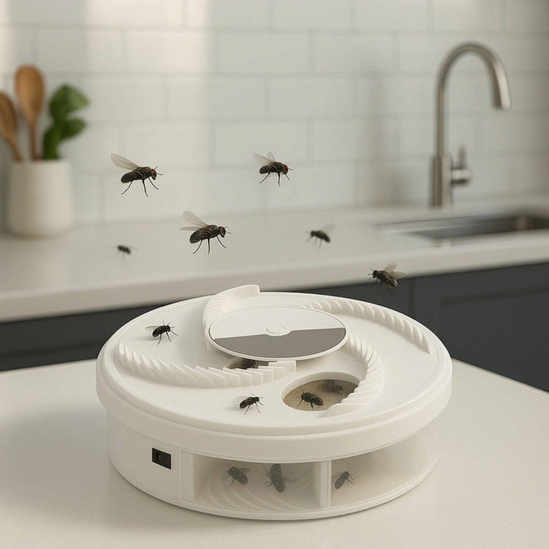 FlyLure – Trappola elettrica per mosche con luce LED attrattiva