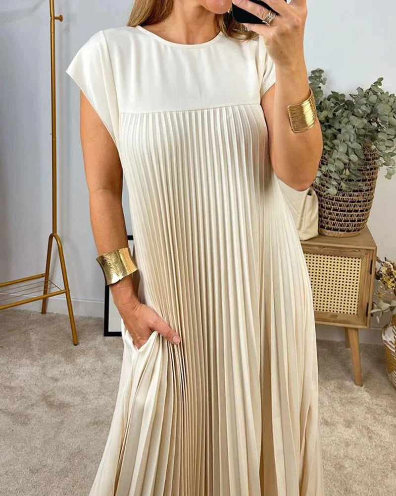 PleatVerve™ - Robe sans manches