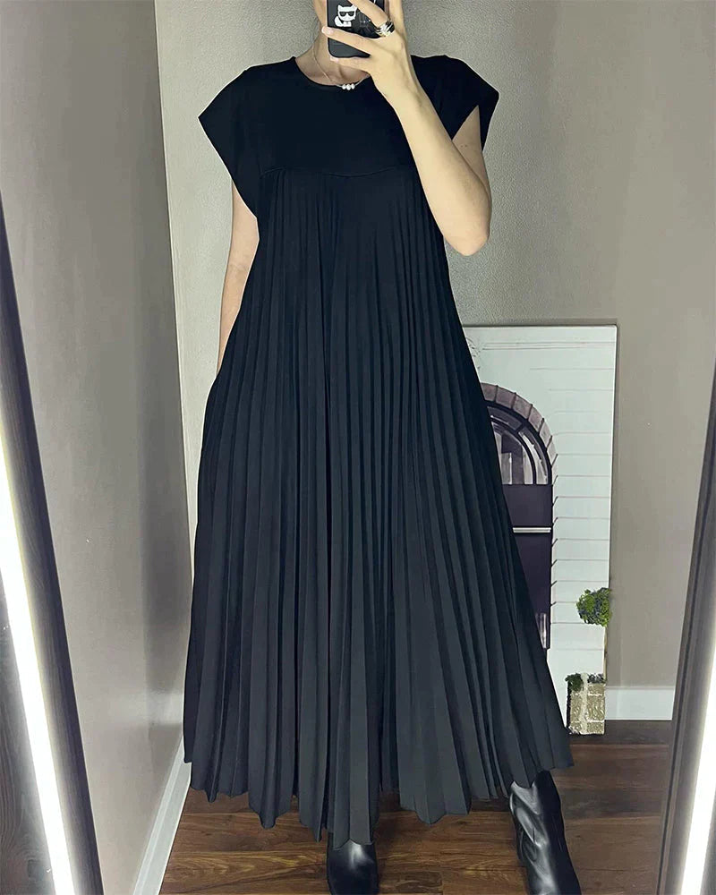 PleatVerve™ - Robe sans manches