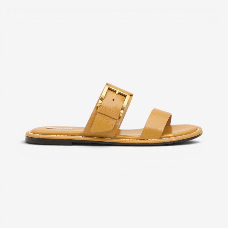 Women’s Buckle Strap Flat Sandals
