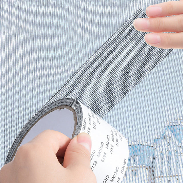 ScreenFix - Fly Screen Repair Kit with Adhesive Tape