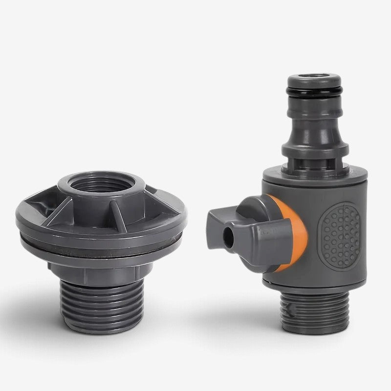 AquaFit - Adaptador para grifo de jardín con rosca externa