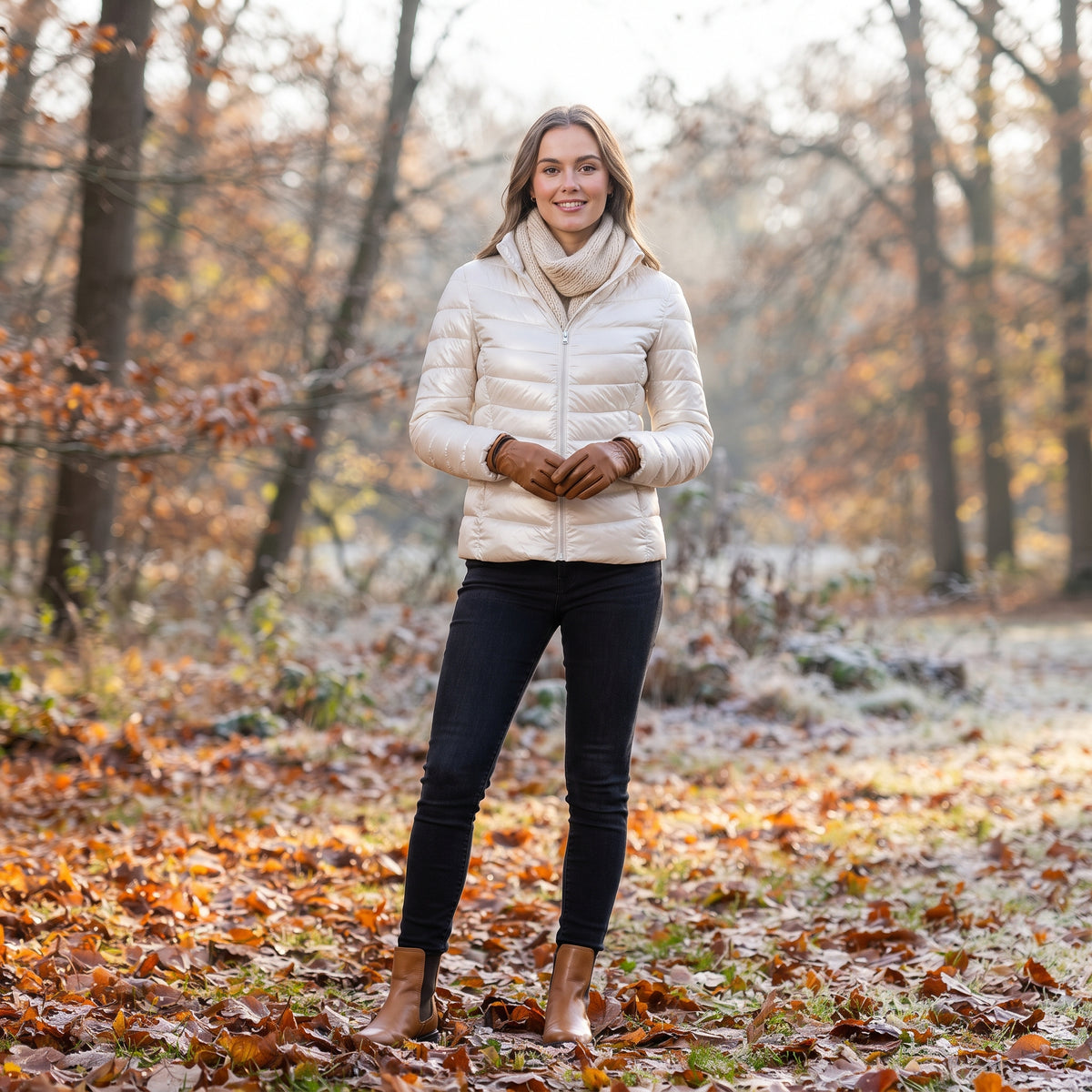 Quilfit - Women's Hip-Length Quilted Coat