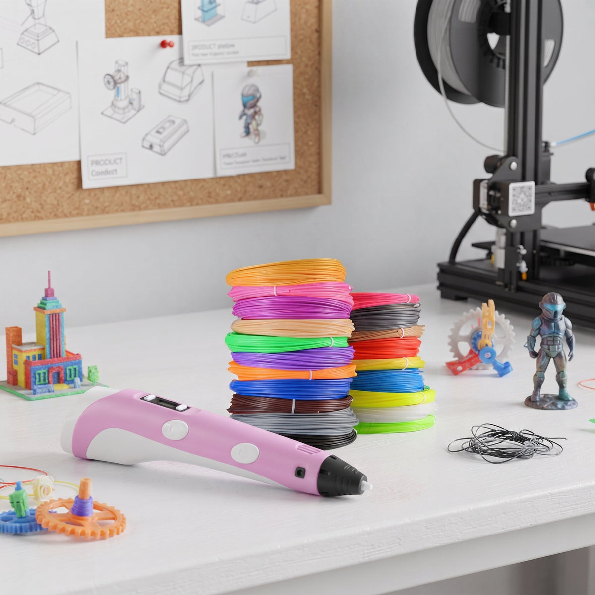 DoodleCraft - Creion 3D cu control reglabil al vitezei