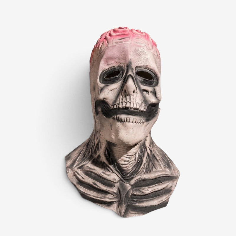 Realistic Skeleton Mask with Hat for Halloween