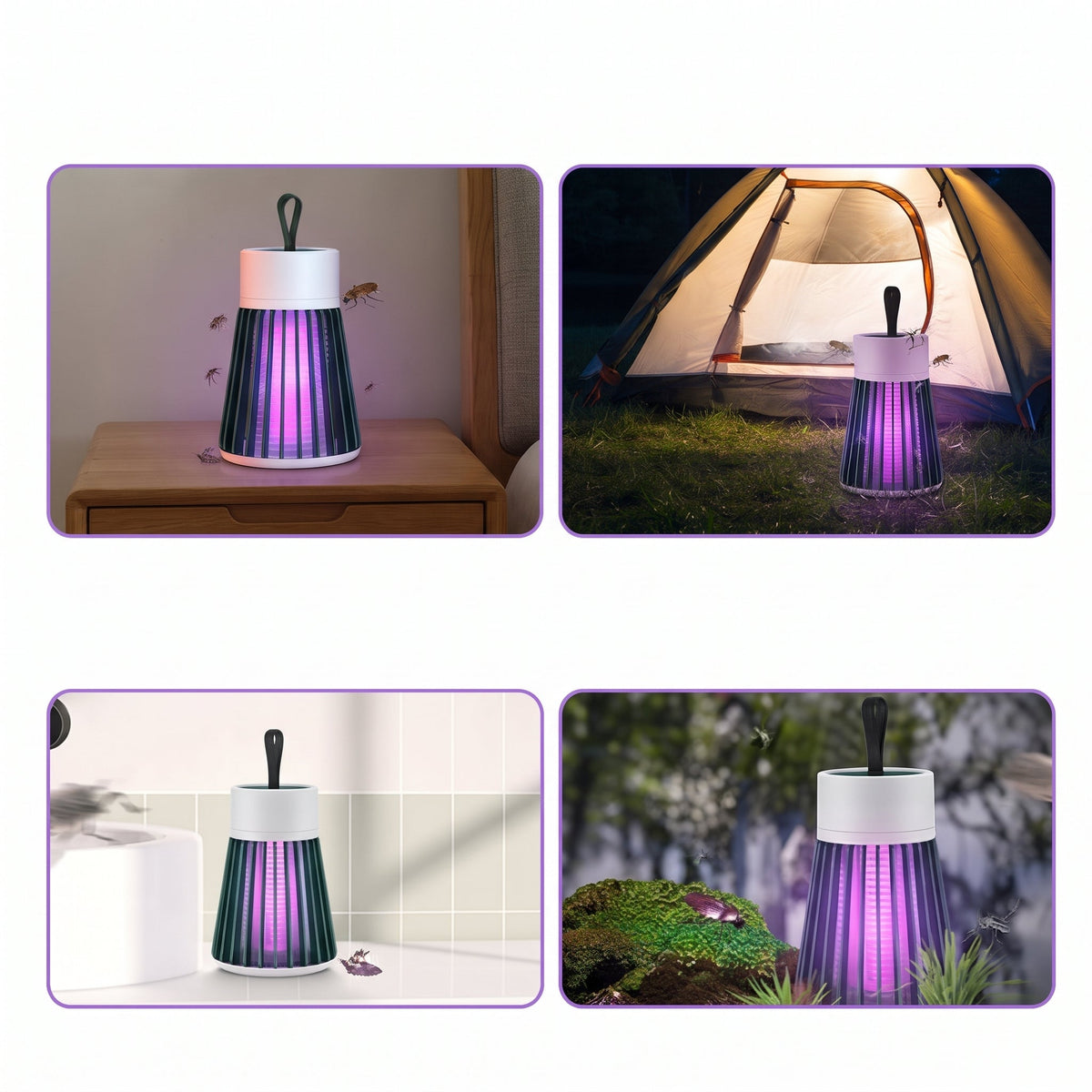 BugBeacon - USB Rechargeable Insect Lamp With Light Trap
