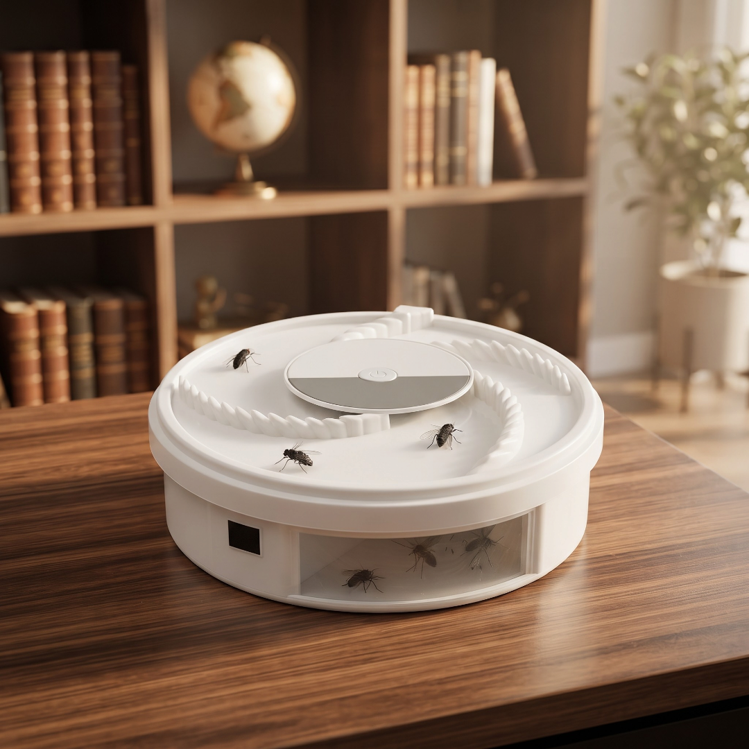 FlyLure – Trappola elettrica per mosche con luce LED attrattiva