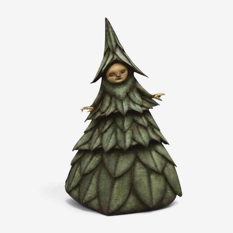 Gotická figurka čarodějnice pro halloweenskou výzdobu