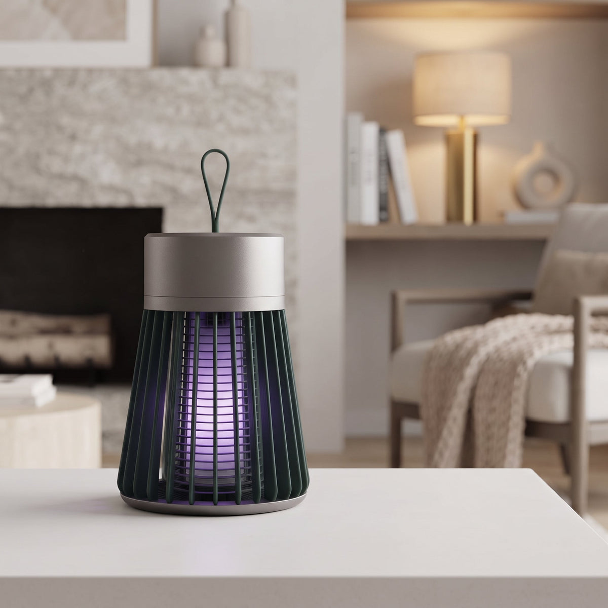 BugBeacon - USB Rechargeable Insect Lamp With Light Trap