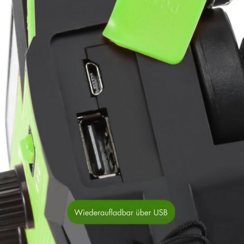 TerraVolt - Solar-powered radio and power bank for emergencies