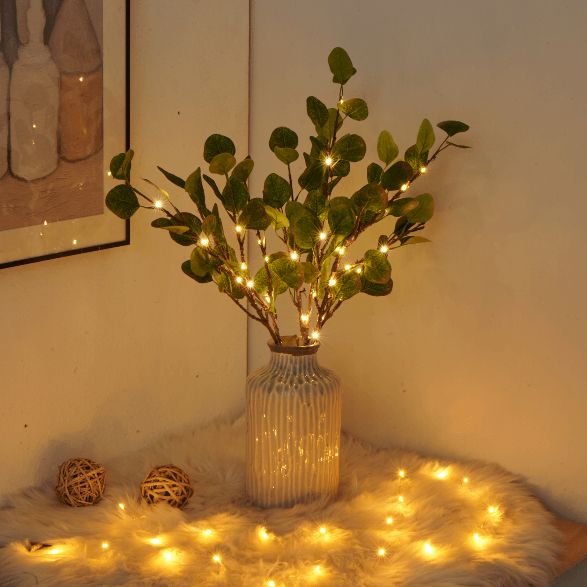 TwinkleBranch - Luce LED regolabile per un'atmosfera accogliente