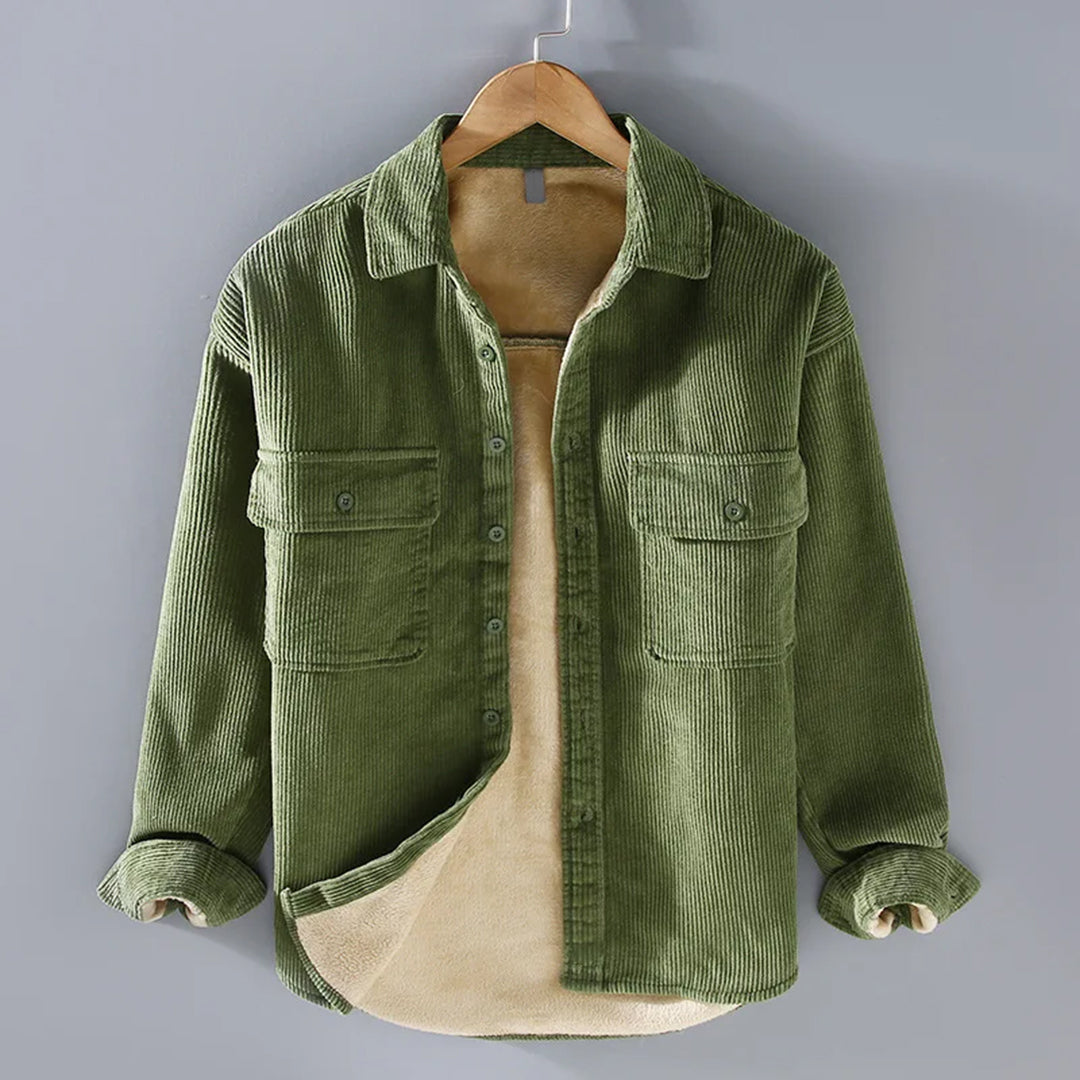 Samuel - Maglia foderata in pile per calore elegante e versatilità