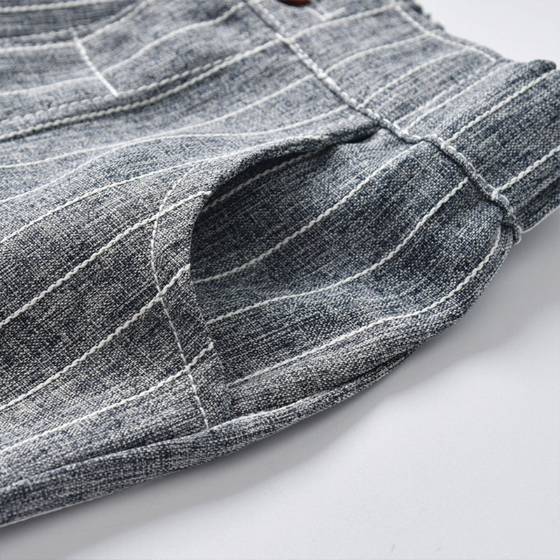 Jayden – Ensemble classique 3 pièces avec gilet sans manches et pantalon décontracté