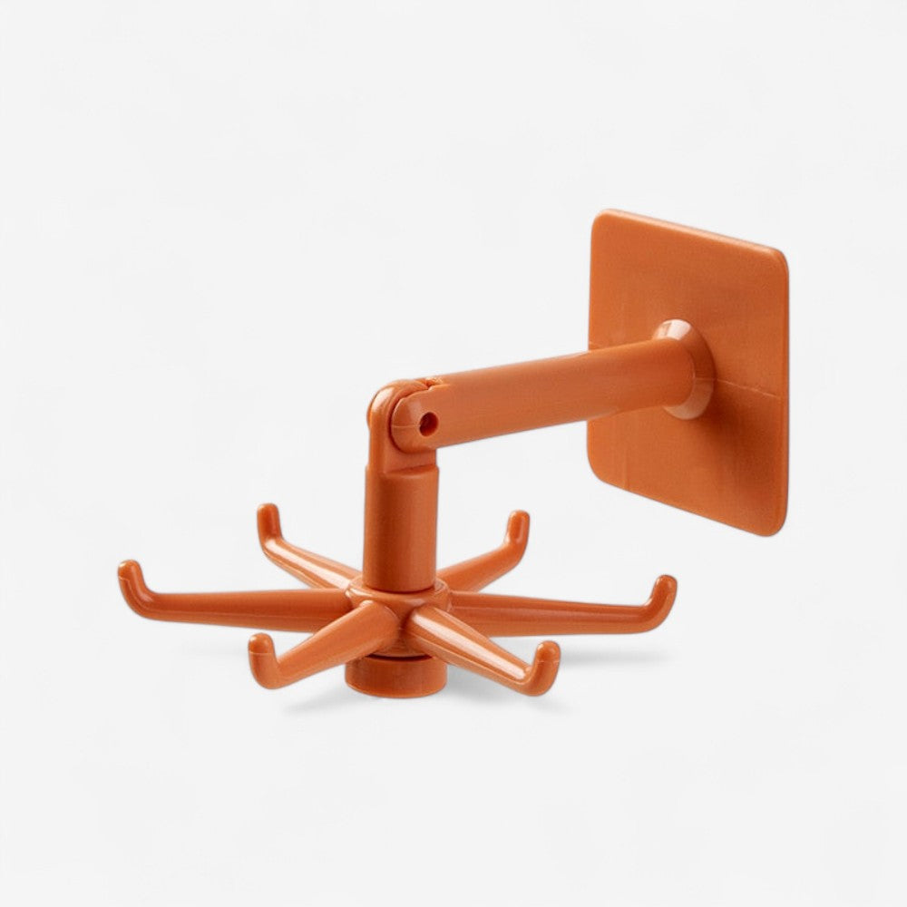 SpinHook – 360° Roteerbare Keukenplank met 6 Haken