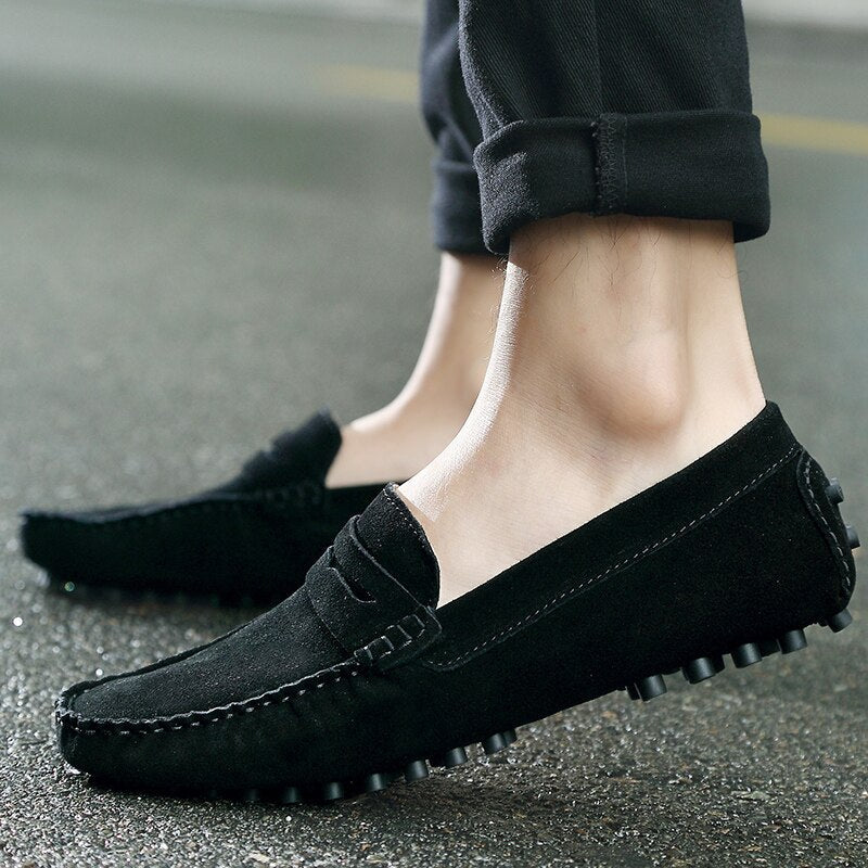 Ethan - Pantofi slip-on la modă cu talpă ușoară și potrivire relaxată