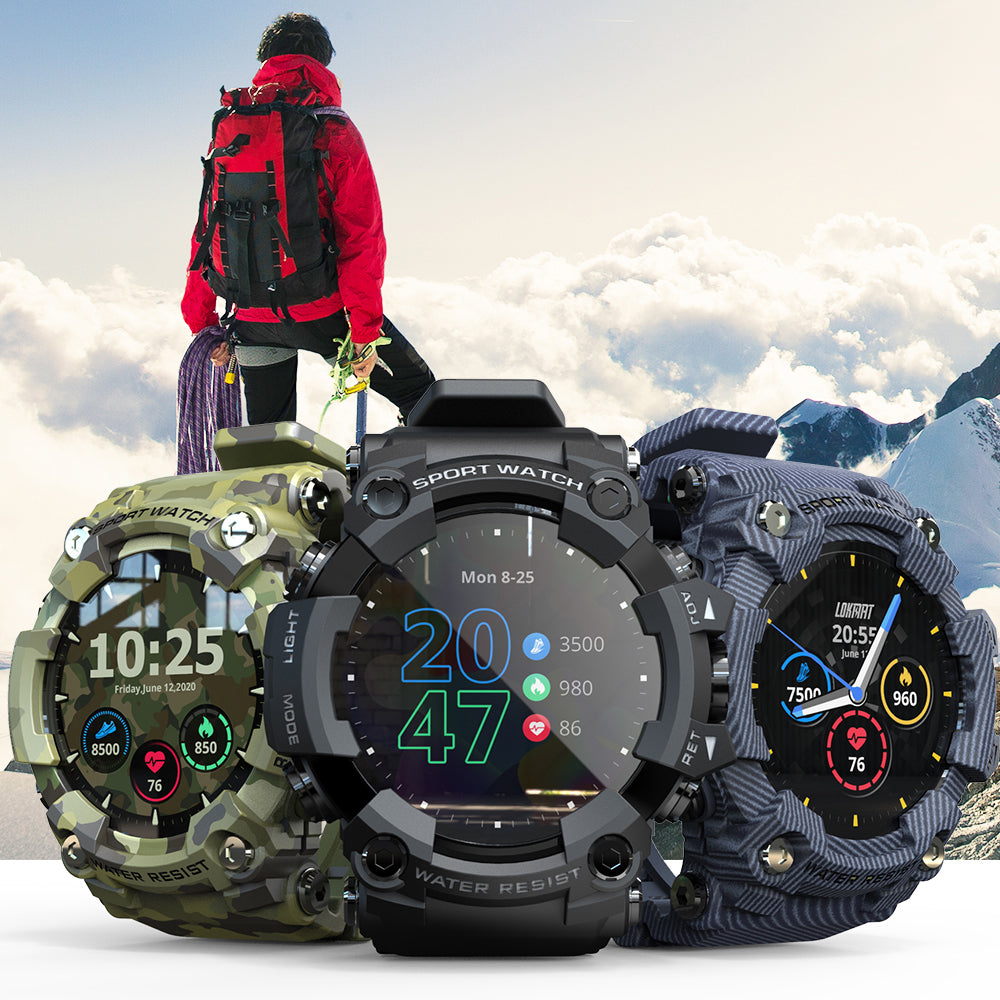 Robert - Smartwatch wojskowej jakości dla maksymalnej trwałości i wydajności
