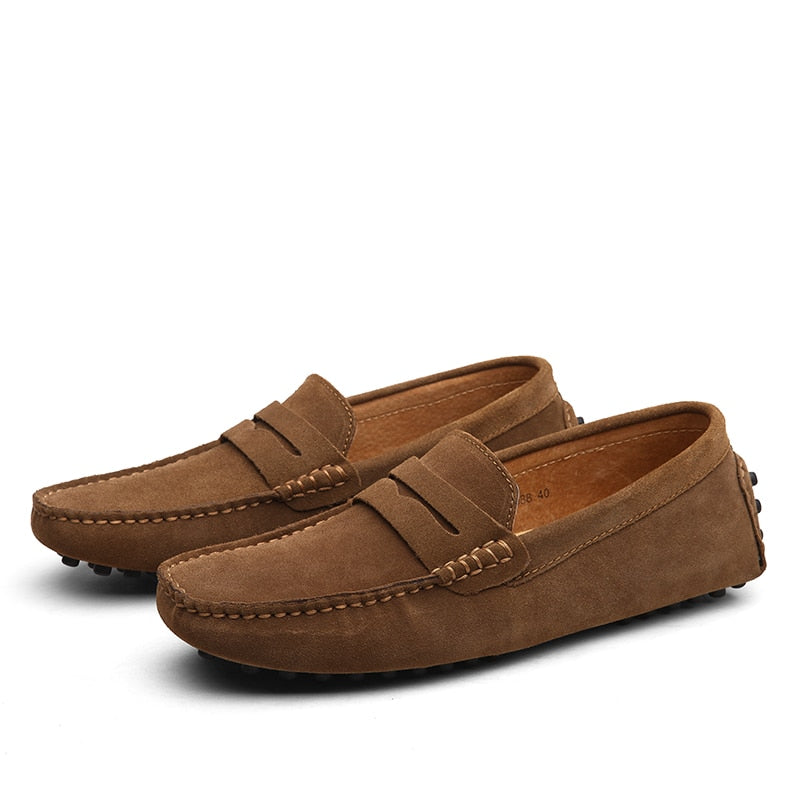 Ethan - Pantofi slip-on la modă cu talpă ușoară și potrivire relaxată