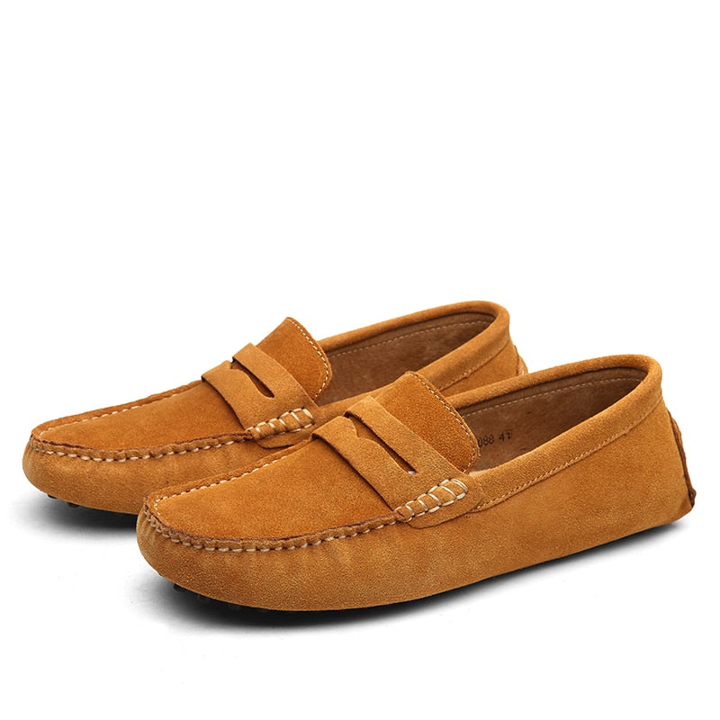 Ethan - Pantofi slip-on la modă cu talpă ușoară și potrivire relaxată