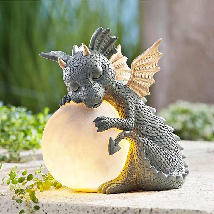 DracoLight - Rechargeable Dragon Lamp for Cozy Atmosphere