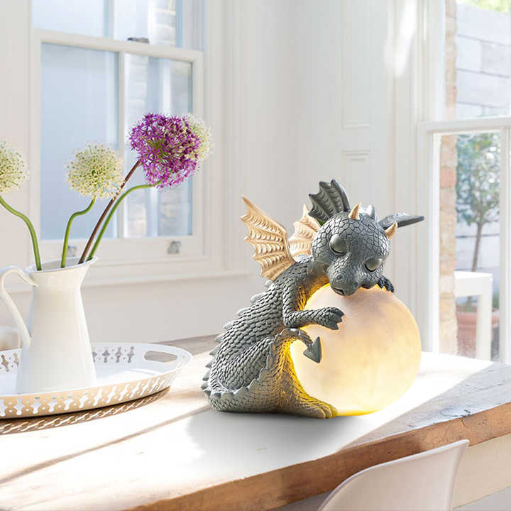 DracoLight - Rechargeable Dragon Lamp for Cozy Atmosphere