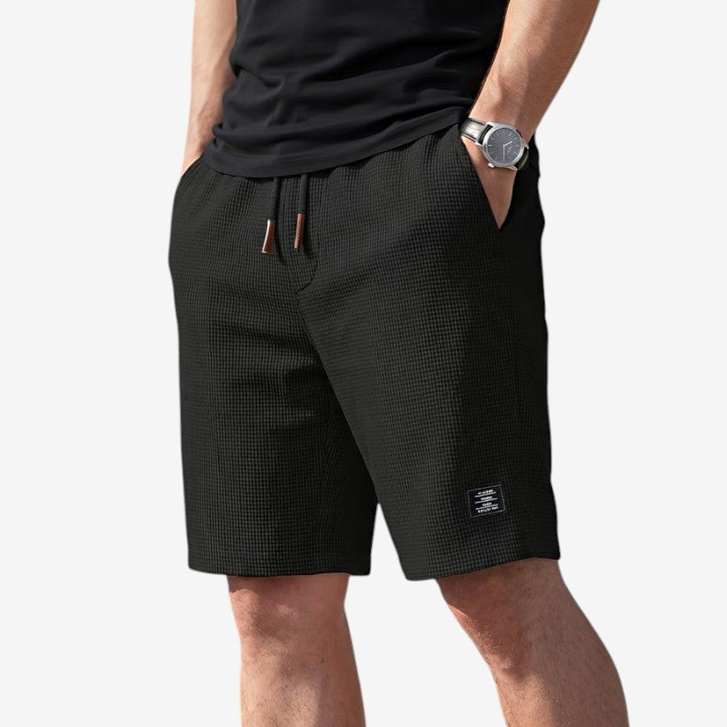 Men's Casual Shorts with Drawstring Waist