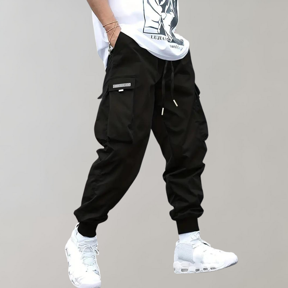 Joseph – Pantalon cargo élégant avec multiples poches et taille ajustable