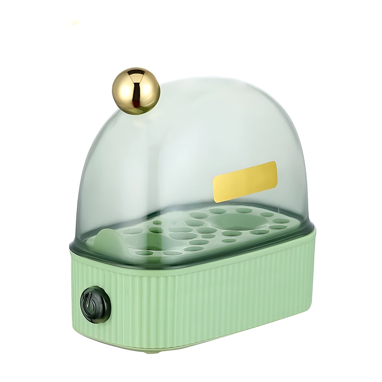 QuickEgg – Cuociuova compatto con un solo pulsante e spegnimento automatico per risultati perfetti