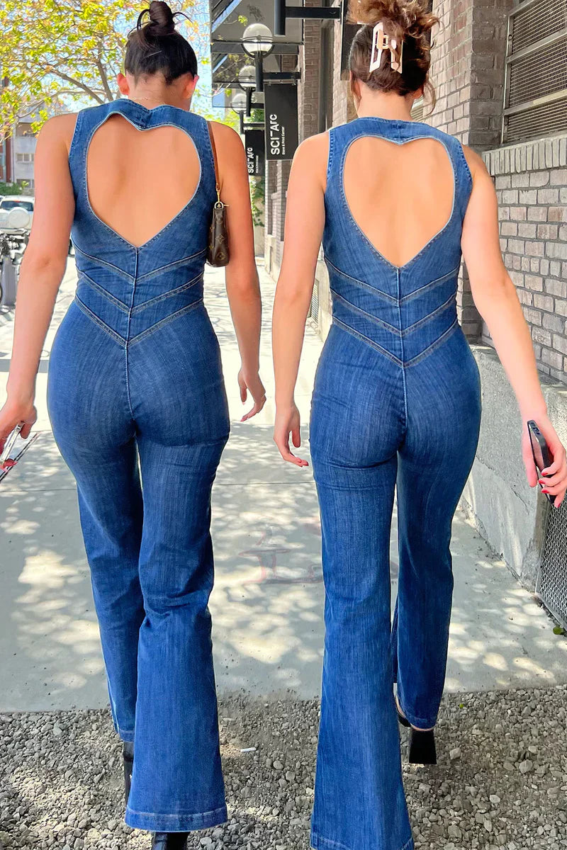 EleganceCharm™ - Chic Jumpsuit with Corset Effect