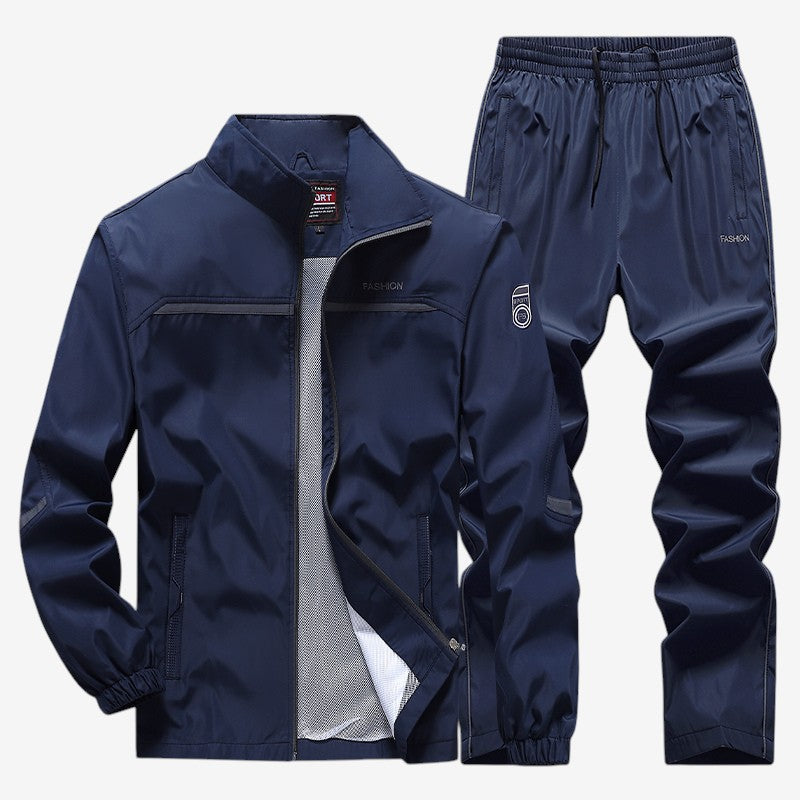 Ronald – Lange Mouwen Tweedelig Trainingspak met Ontspannen pasvorm Ontwerp