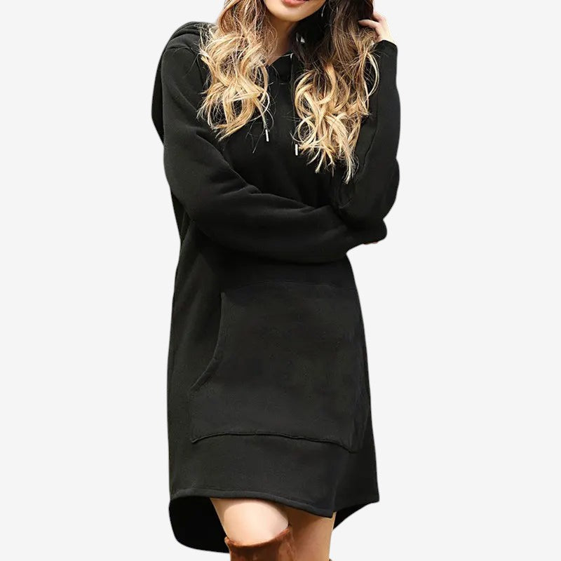 Kendall - Felpa oversize a maniche lunghe con tasche laterali