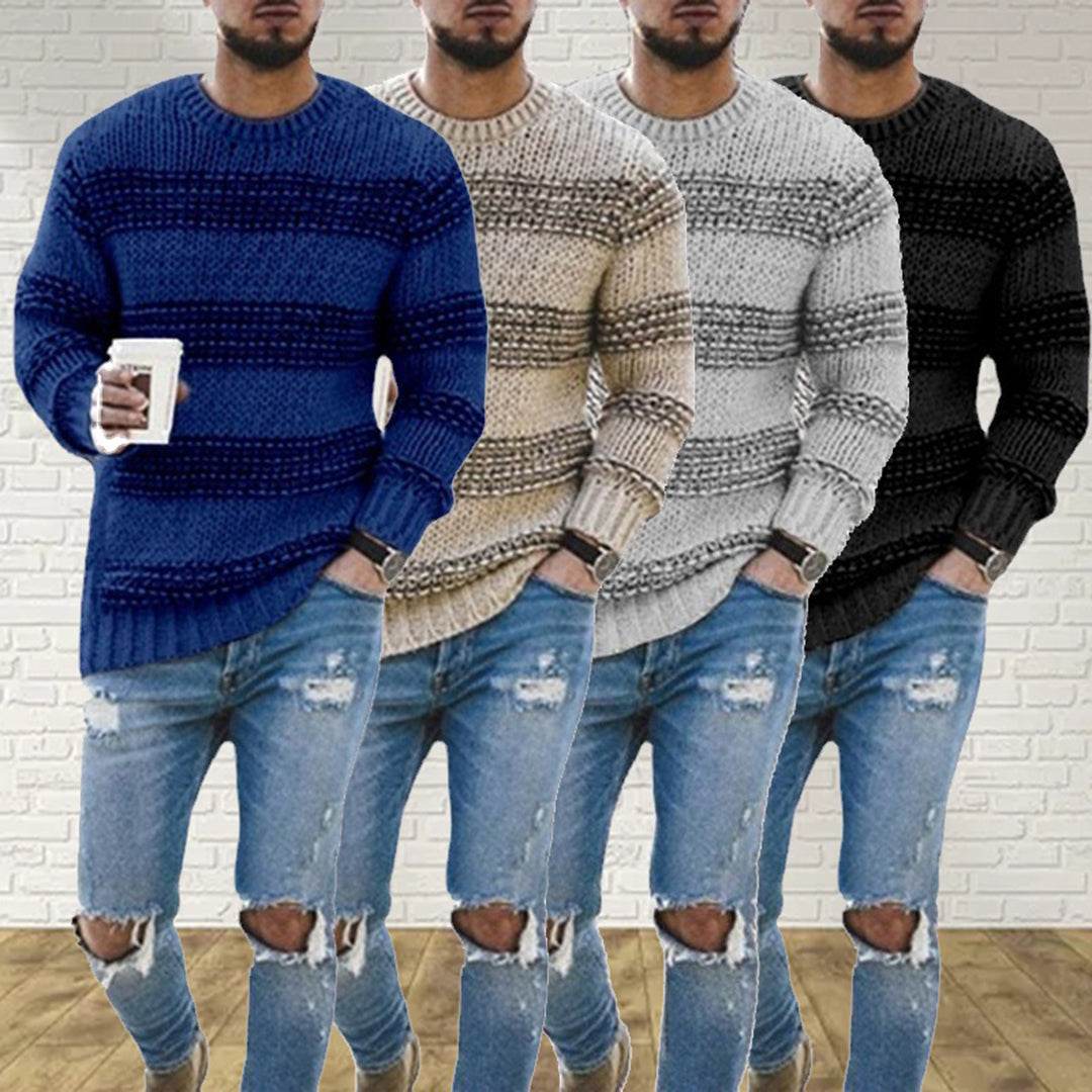 Noah – Classic Sweater with Long Sleeves and Timeless Appeal