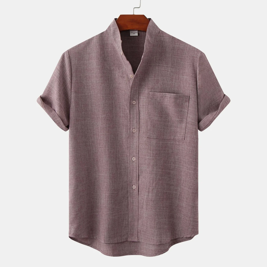 AirFlow - Chemise d'Été en Lin pour Hommes