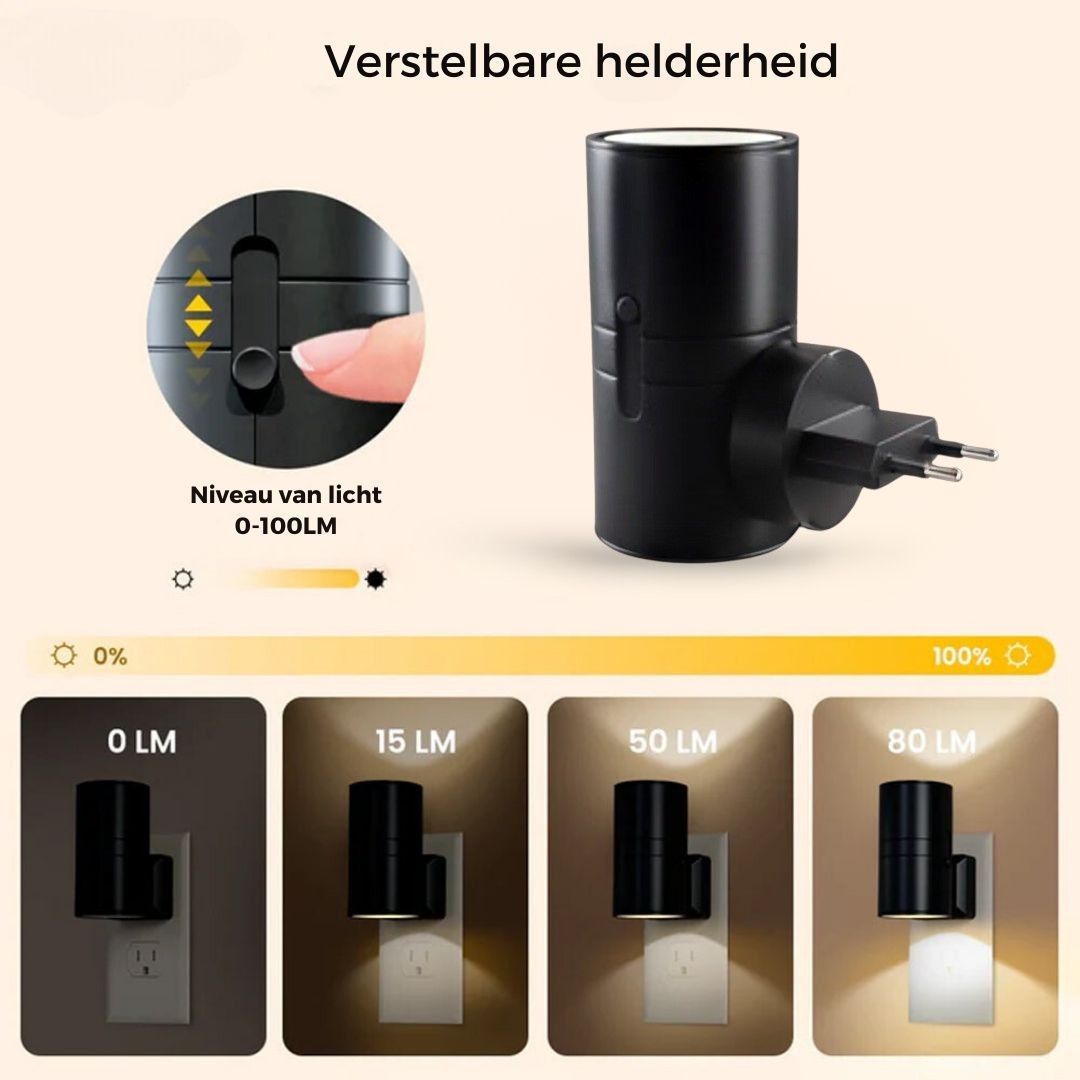 LumeBright – Lampă de perete modernă cu lumină reglabilă și senzor inteligent