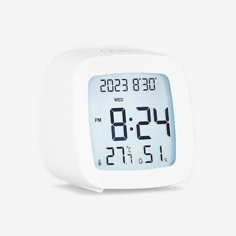 TimeMate - Sveglia LED con Display Digitale e Design Portatile