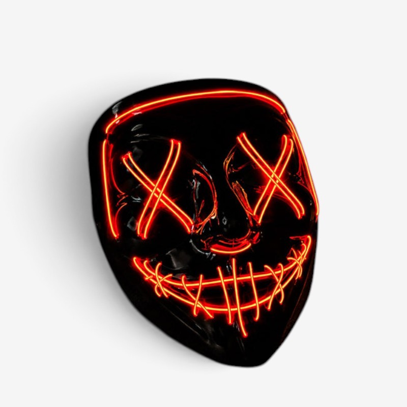GlowMask - LED Mask for Halloween Events