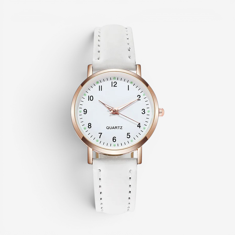 Montre à bracelet réglable avec chiffres