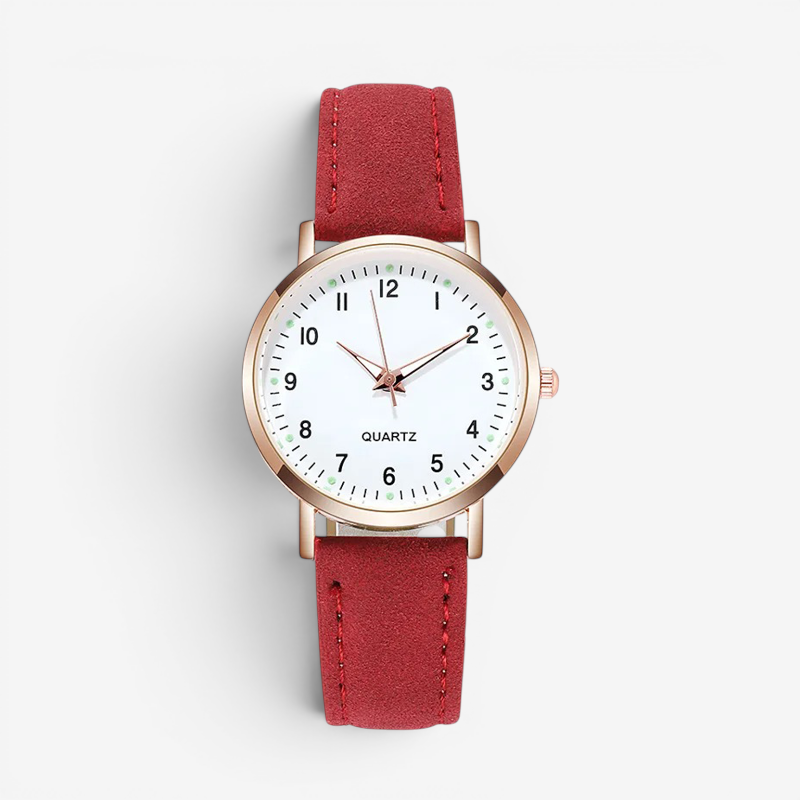 Montre à bracelet réglable avec chiffres