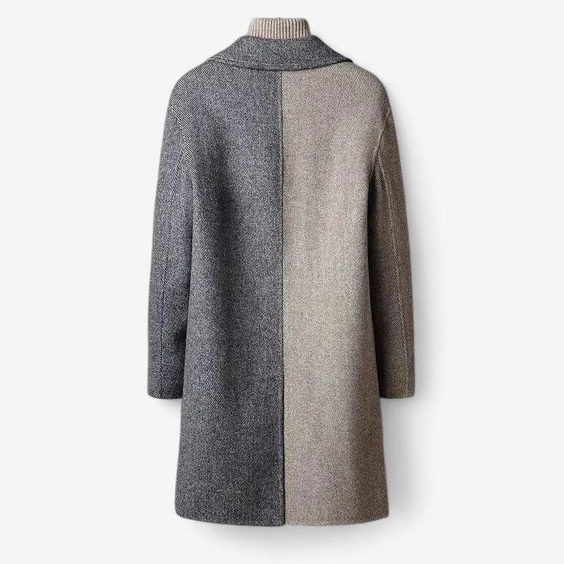 Arvion – Mantou lung cu mâneci lungi și design clasic