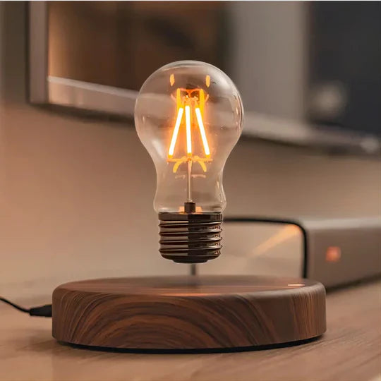 BulbGlow - Unosząca się lampa Edison z magnetyczną lewitacją