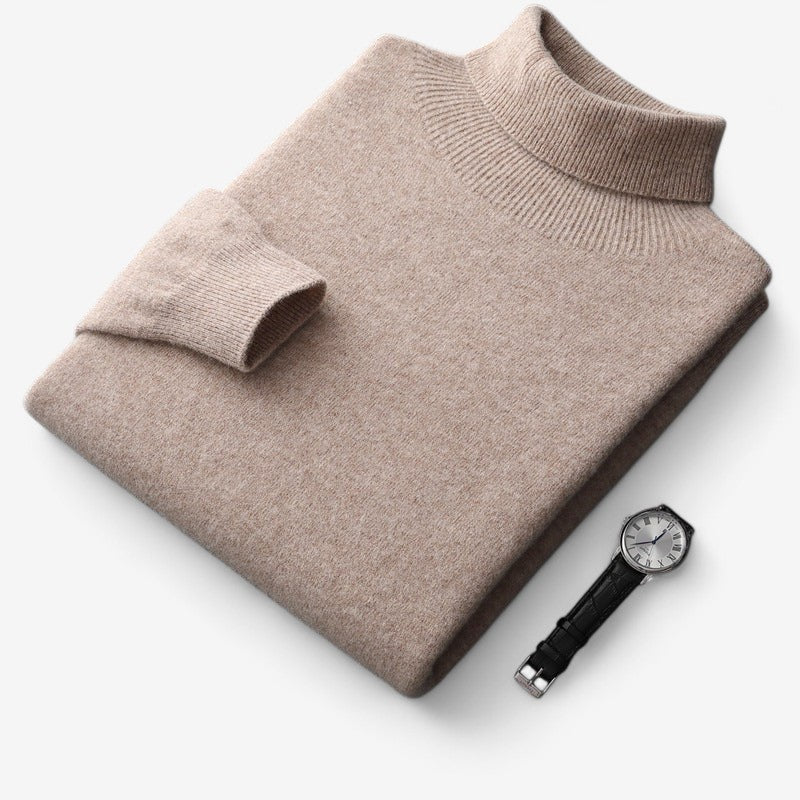 Arjan – Slim fit rolákový svetr s dlouhými rukávy