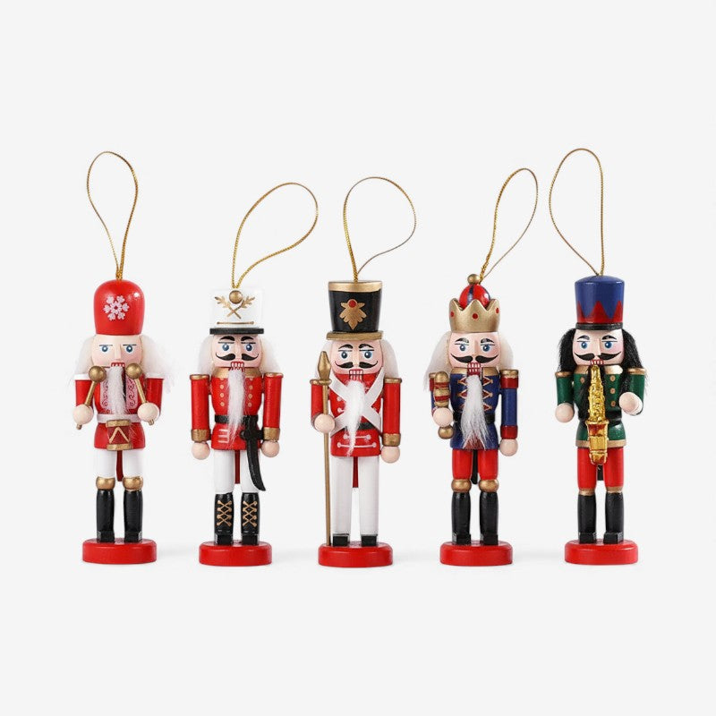 NutCrate – Figure Soldato Schiaccianoci di Natale con Design a Pendaglio