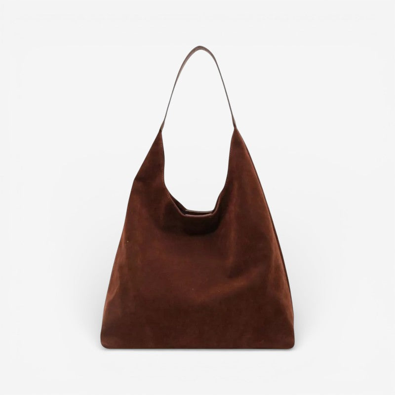 Esme – Tote bag with hasp closure and zipper compartments