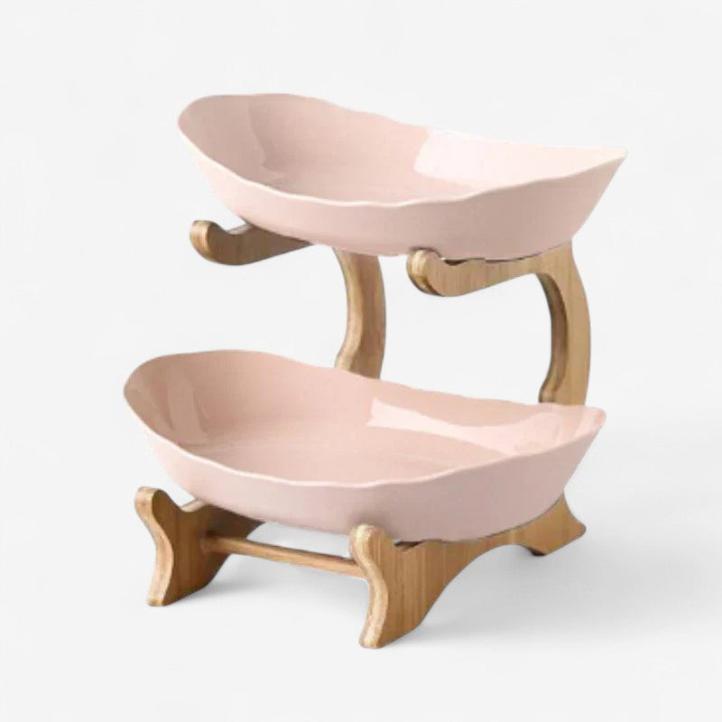 HoldNest – Modern Fruit Bowl with Removable Multi-layer Trays